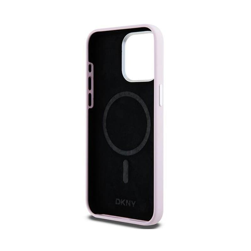 DKNY Liquid Silicone Small Metal Logo MagSafe - Case fro iPhone 14 Pro Max (pink) - 7