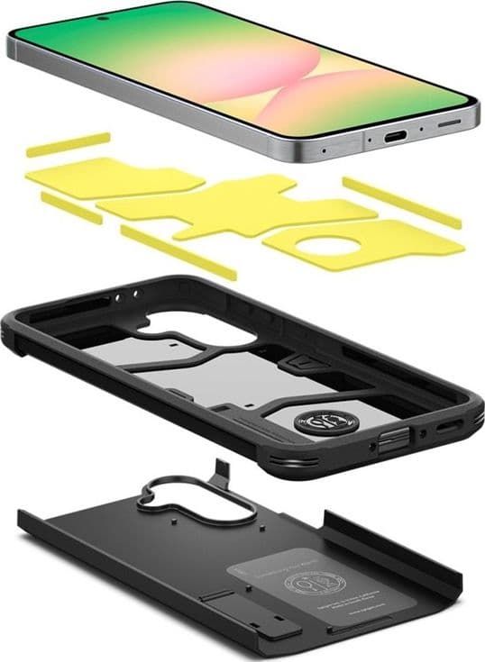 Spigen Tough Armor - Case for Samsung Galaxy A56 5G (Black) - 7