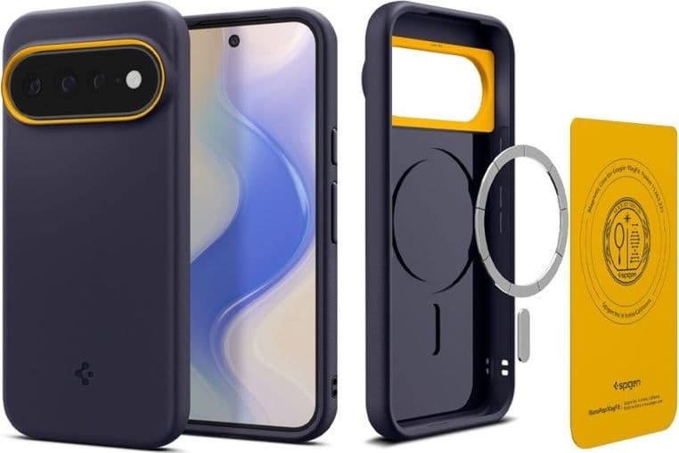 Spigen Nano Pop Mag MagSafe - Custodia per Google Pixel 11 Pro XL (Blueberry Navy) - 7
