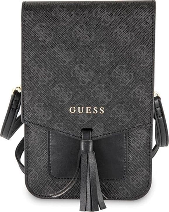 Guess 4G Uptown Wallet Phone Bag (Black) - 2