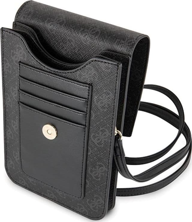 Guess 4G Uptown Wallet Phone Bag (Black) - 4