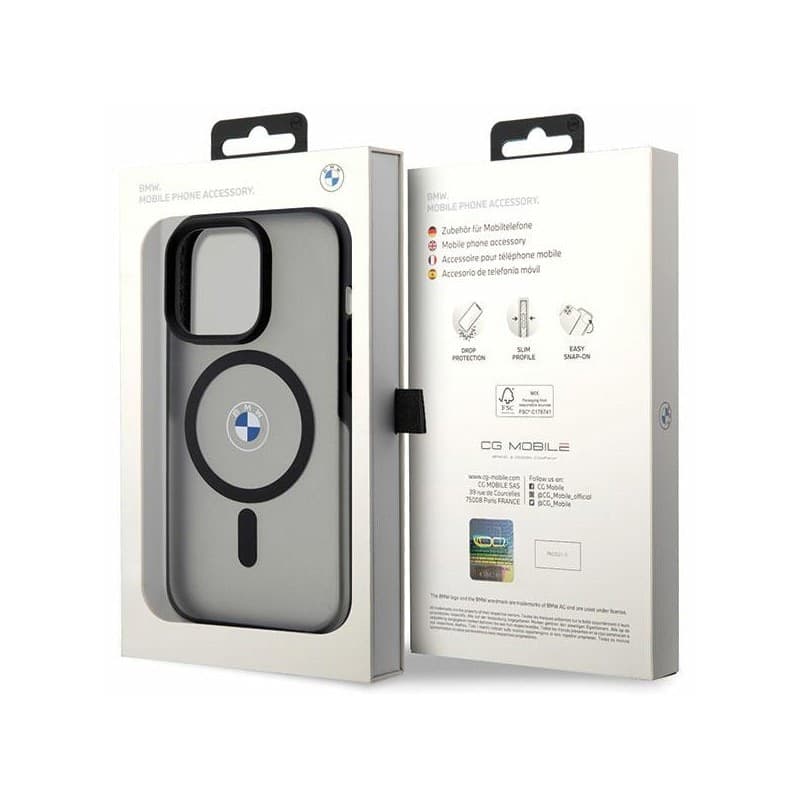BMW Signature MagSafe - Case for iPhone 14 Pro Max (Black) - 8