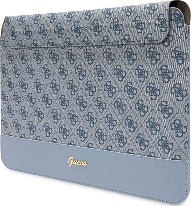 Guess 4G Stripe Metal Logo Computer Sleeve - 14" Notebook Case (Blue) - 2