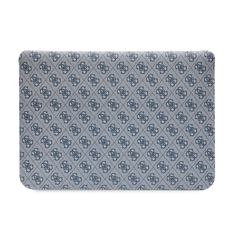 Guess 4G Stripe Metal Logo Computer Sleeve - 14" Notebook Case (Blue) - 3