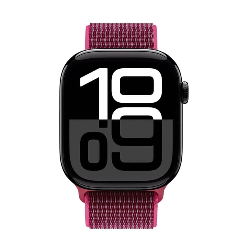 Cinturino sportivo Crong in nylon per Apple Watch 38/40/41/42 mm (Magenta Fusion) - 2
