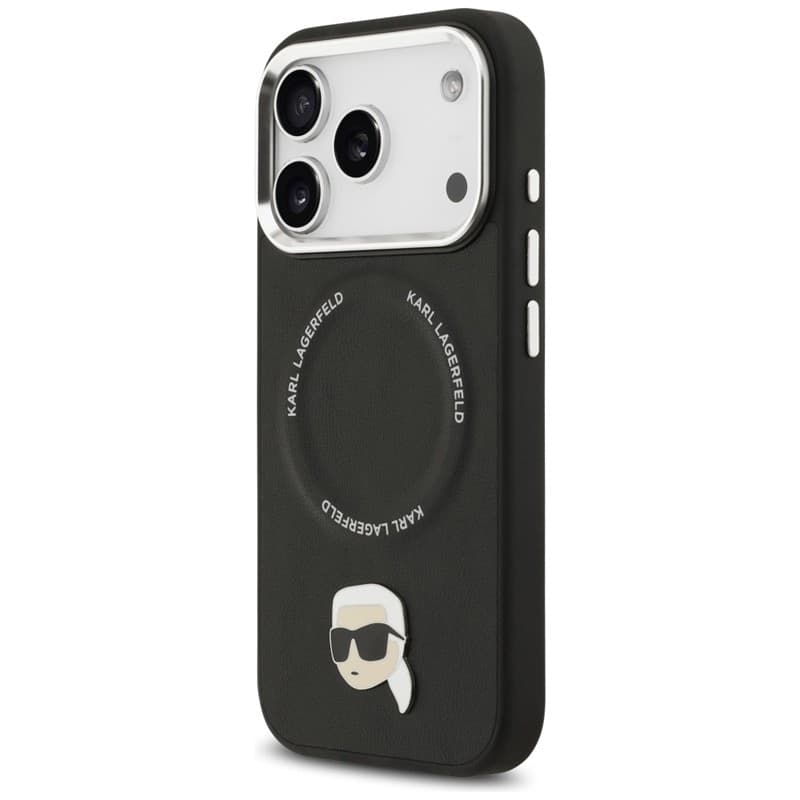 Karl Lagerfeld Karl Pin MagSafe - Case for iPhone 17 Pro (black) - 2