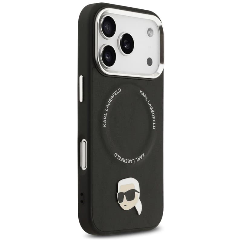 Karl Lagerfeld Karl Pin MagSafe - Case for iPhone 17 Pro (black) - 4