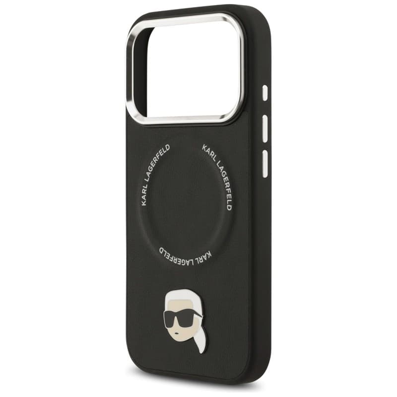 Karl Lagerfeld Karl Pin MagSafe - Case for iPhone 17 Pro (black) - 6