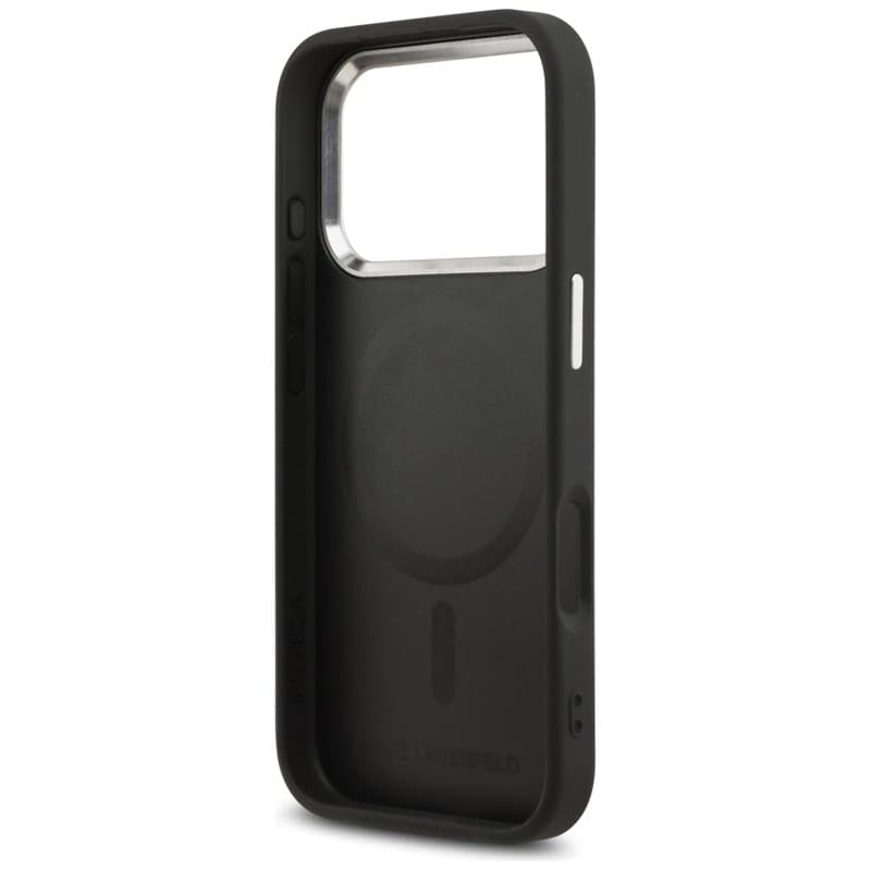 Karl Lagerfeld Karl Pin MagSafe - Case for iPhone 17 Pro (black) - 7