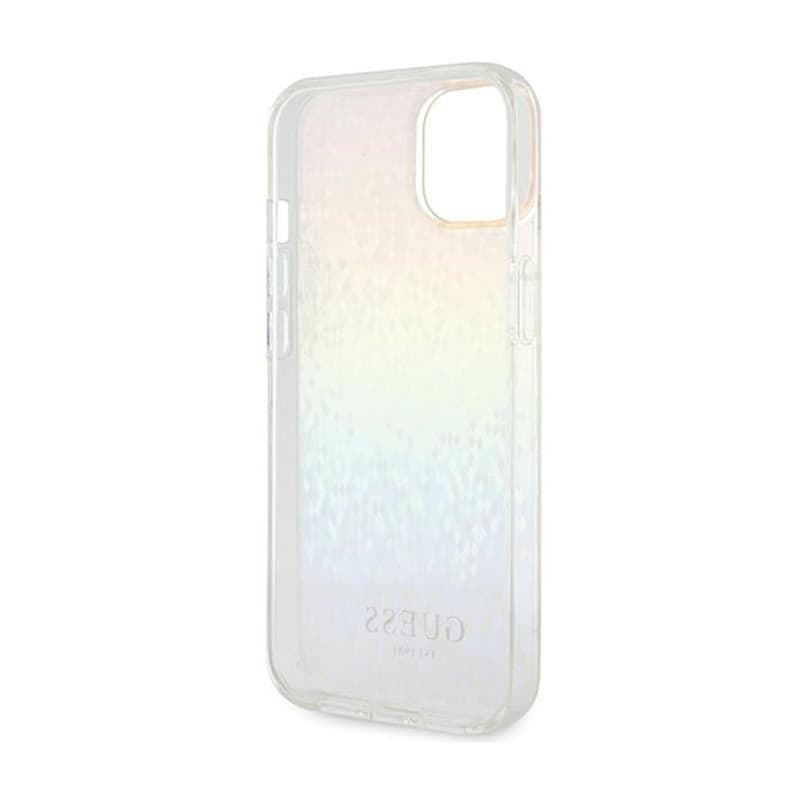 Guess IML Faceted Mirror Disco Iridescent - Case for iPhone 13 Pro (Iridescent) - 6