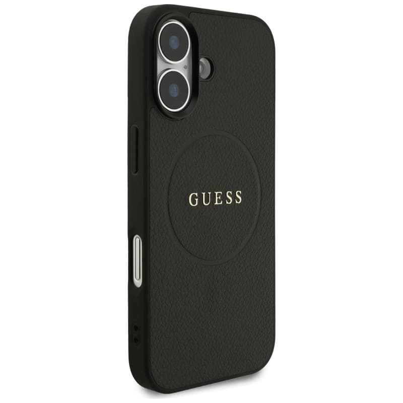 Guess Grained Ring MagSafe - Case iPhone 17 (black) - 4