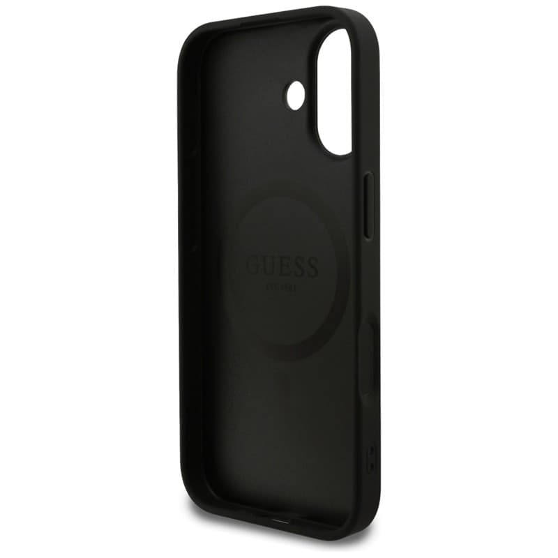 Guess Grained Ring MagSafe - Case iPhone 17 (black) - 7