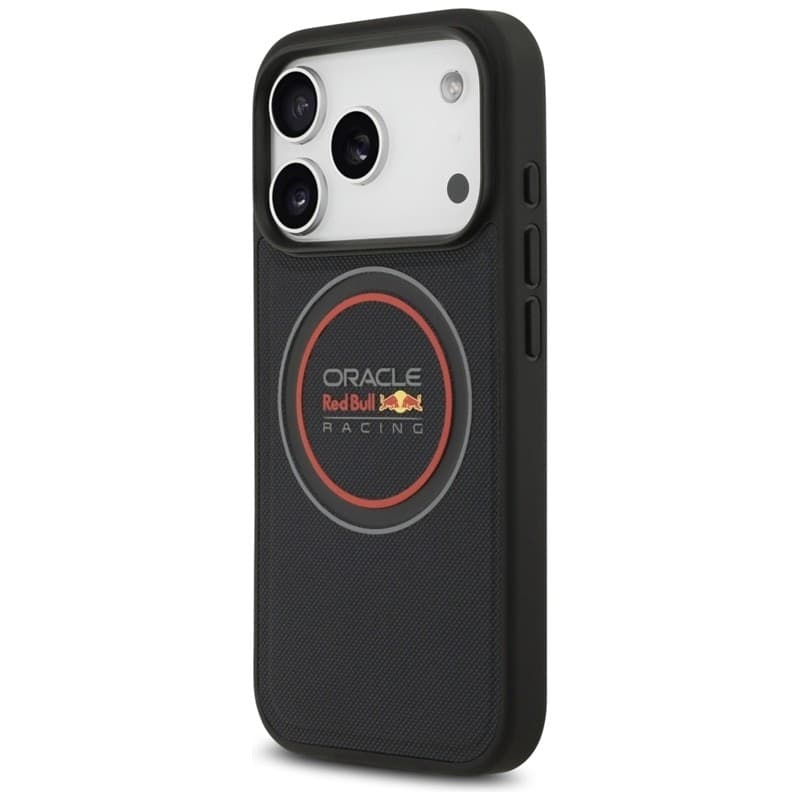 Custodia MagSafe con logo Red Bull Meshed e anello rosso per iPhone 17 Pro Max (blu navy) - 2