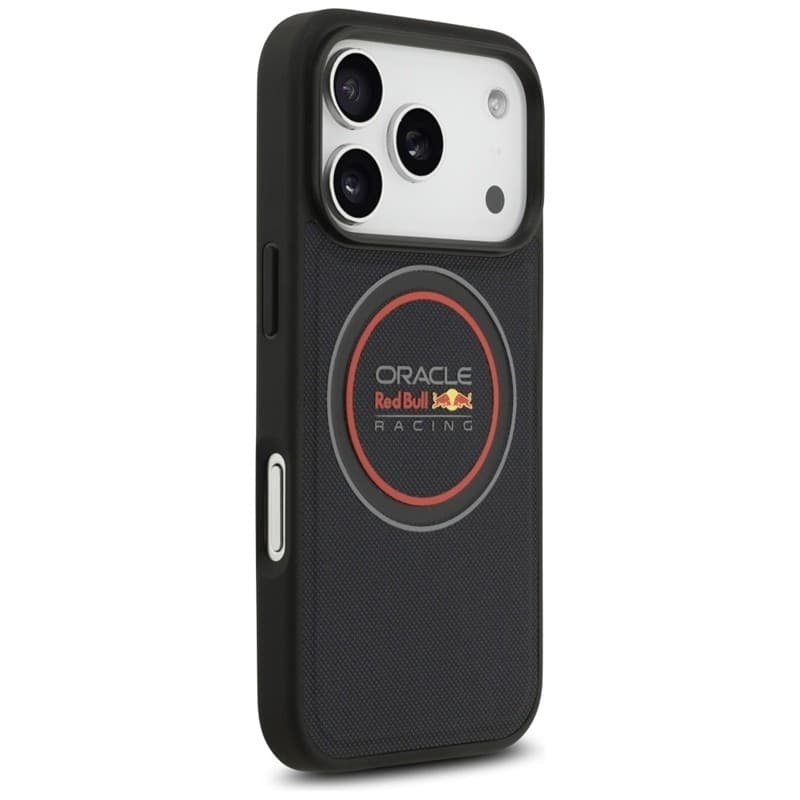 Custodia MagSafe con logo Red Bull Meshed e anello rosso per iPhone 17 Pro Max (blu navy) - 4