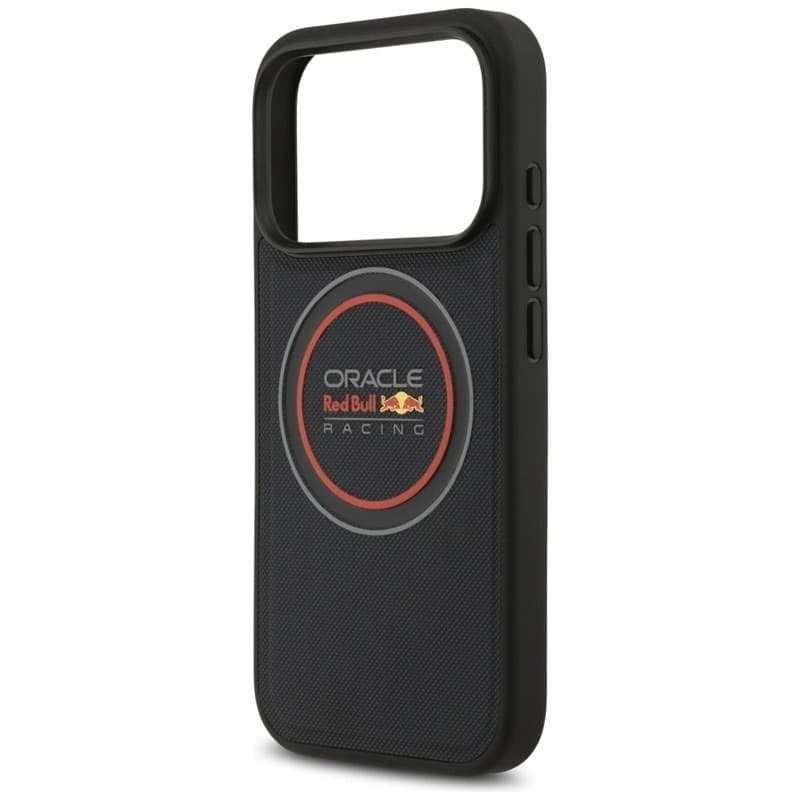 Custodia MagSafe con logo Red Bull Meshed e anello rosso per iPhone 17 Pro Max (blu navy) - 6