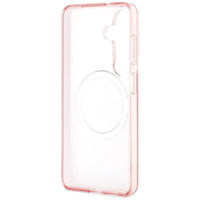Karl Lagerfeld IML Repeated Choupette MagSafe - Custodia per Samsung Galaxy S26 (rosa) - 7