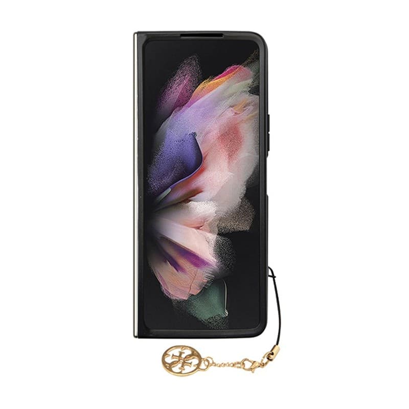 Guess 4G Charms Collection - Case for Samsung Galaxy Z Fold 5 (brown) - 4