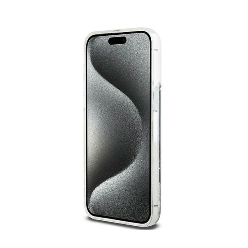 DKNY Liquid Glitter Big Logo - Case for iPhone 15 Pro Max (black) - 5