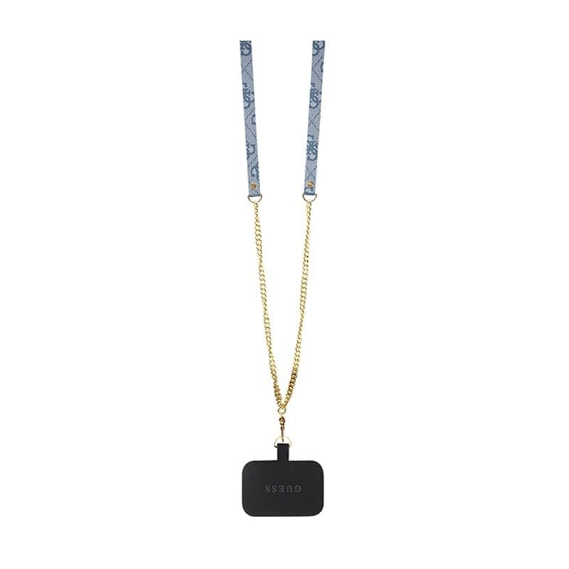 Guess Crossbody 4G Metal Logo - iPhone 14 Pro Max Case (blue) - 6