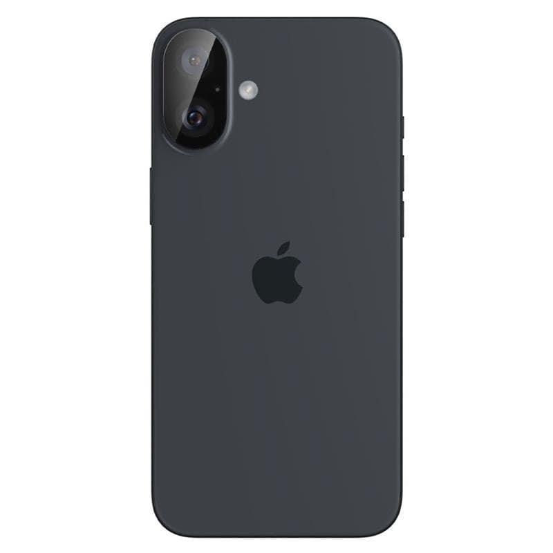 Spigen Optik GLAS.TR Camera Protector 2-Pack - Lens Protector for iPhone 16 / 16 Plus (2 pcs) (Black) - 2