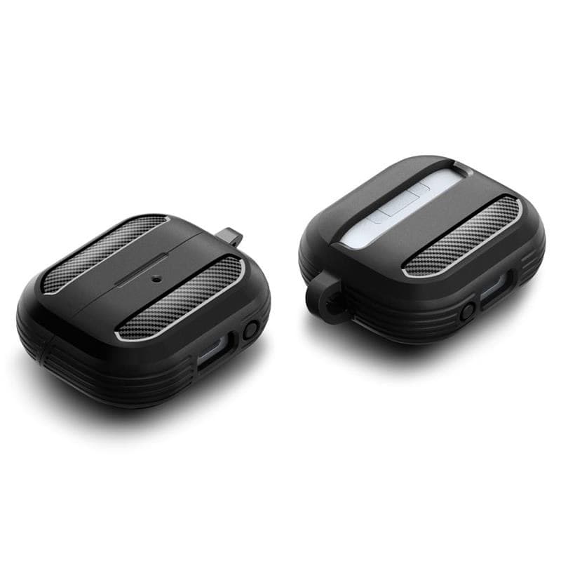 Spigen Rugged Armor - Case for Samsung Galaxy Buds 3 / 3 FE / 3 Pro (Matte Black) - 8