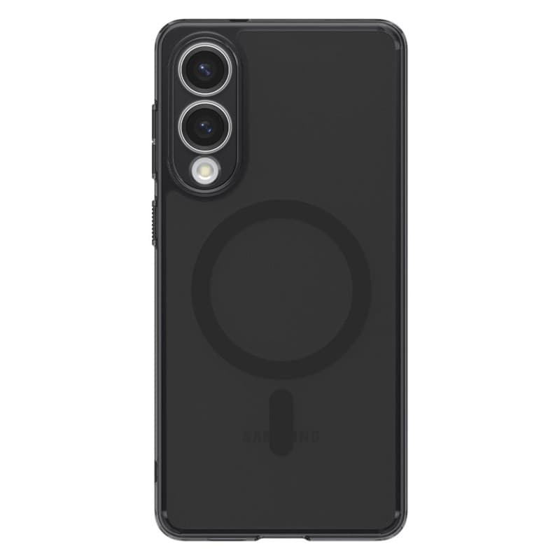 Spigen Ultra Hybrid Mag MagSafe - Case for Samsung Galaxy S25 Edge (Frost Black) - 2