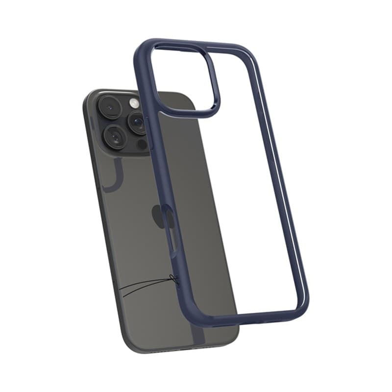 Spigen Ultra Hybrid - Case for iPhone 16 Pro Max (Navy Blue) - 7