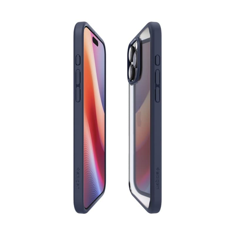 Spigen Ultra Hybrid - Case for iPhone 16 Pro Max (Navy Blue) - 8