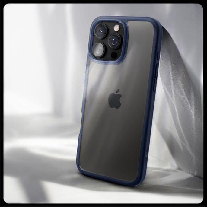 Spigen Ultra Hybrid - Case for iPhone 16 Pro Max (Navy Blue) - 10