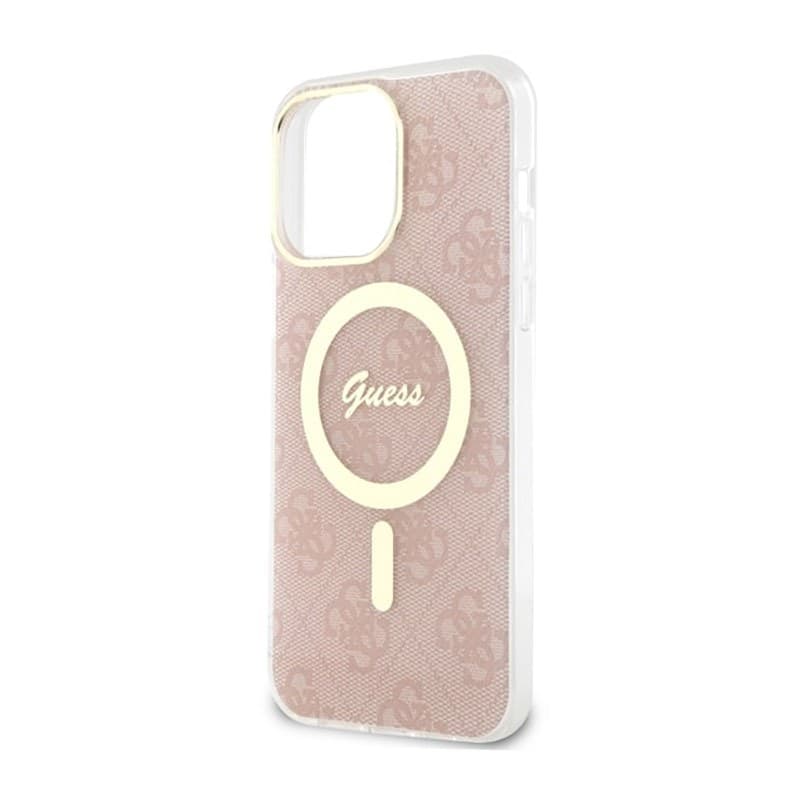 Guess 4G MagSafe - Case for iPhone 14 Pro Max (Pink) - 6