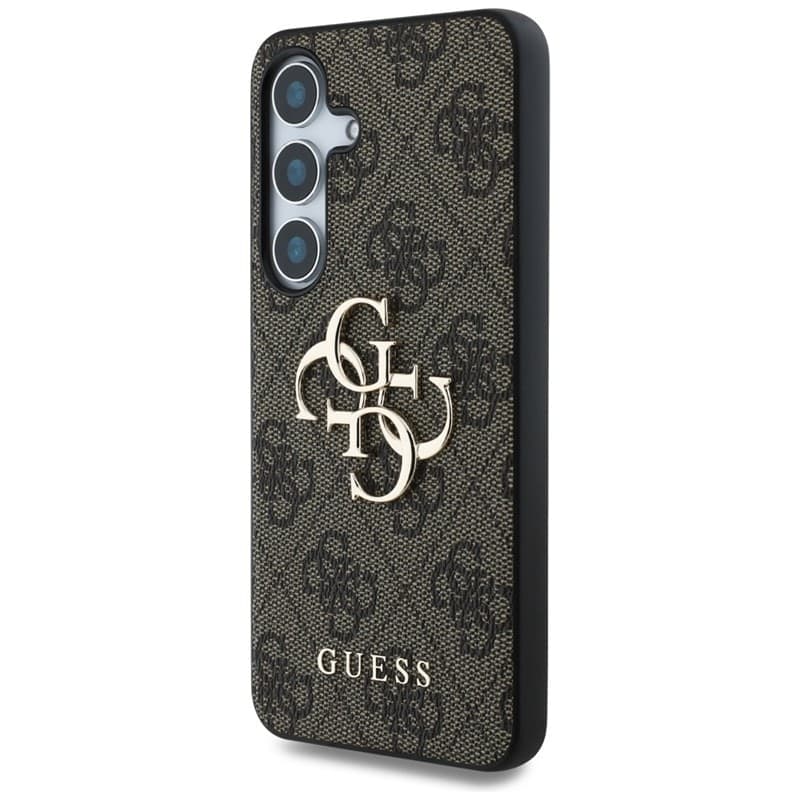 Guess Big 4G Logo Classic Logo - Case for Samsung Galaxy S25+ (brown) - 2