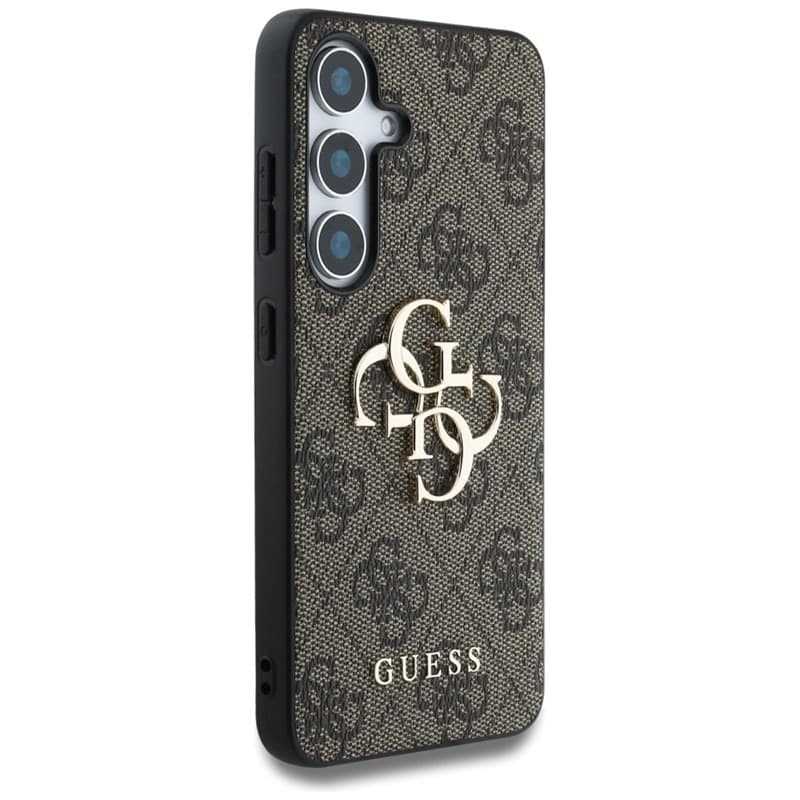 Guess Big 4G Logo Classic Logo - Case for Samsung Galaxy S25+ (brown) - 4