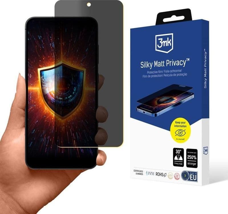 3mk Silky Matt Privacy - Matte Privacy Film for Samsung Galaxy S25 - 11