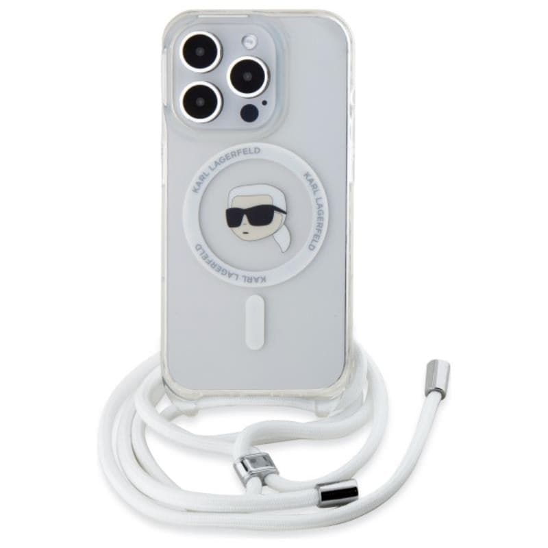Karl Lagerfeld Crossbody IML Karl Head MagSafe - Case for iPhone 16 Pro (transparent) - 2