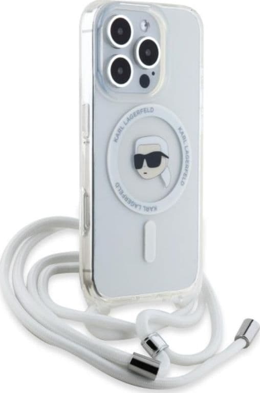 Karl Lagerfeld Crossbody IML Karl Head MagSafe - Case for iPhone 16 Pro (transparent) - 3