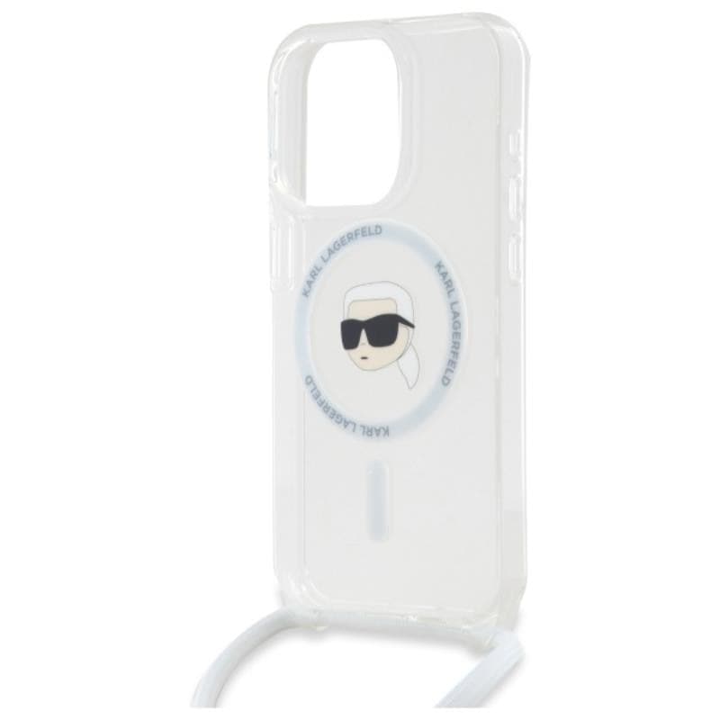 Karl Lagerfeld Crossbody IML Karl Head MagSafe - Case for iPhone 16 Pro (transparent) - 5