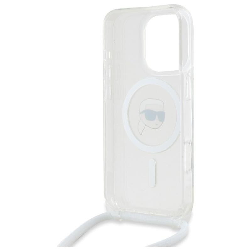 Karl Lagerfeld Crossbody IML Karl Head MagSafe - Case for iPhone 16 Pro (transparent) - 6