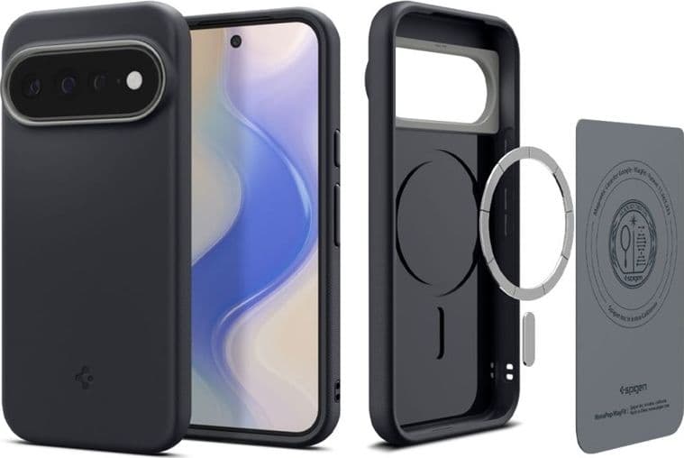 Spigen Nano Pop Mag MagSafe - Custodia per Google Pixel 11 Pro XL (Nero Sesamo) - 6