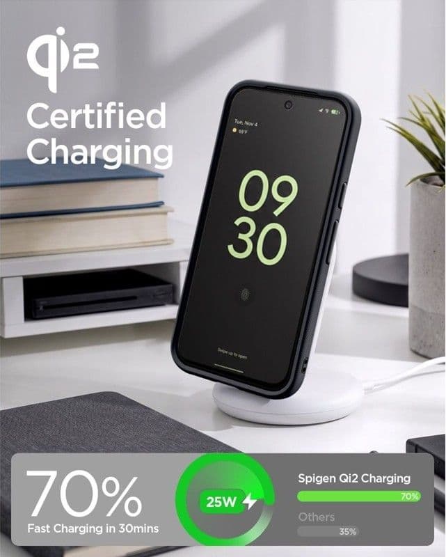 Spigen Nano Pop Mag MagSafe - Custodia per Google Pixel 11 Pro XL (Nero Sesamo) - 10
