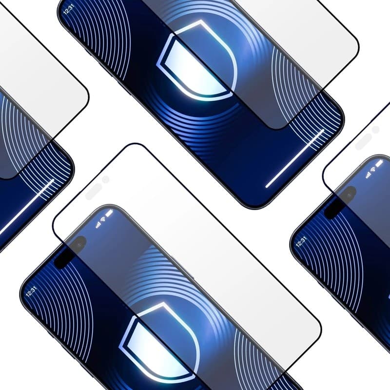 3mk HardGlass Matt Max - Matte Tempered Glass for iPhone 17 Pro - 7