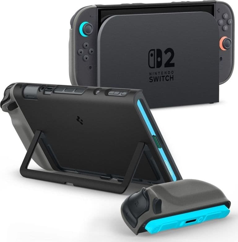 Spigen Nano Pop - Case for Nintendo Switch 2 (Black Sesame)