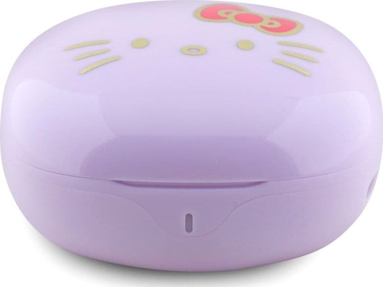 Hello Kitty O Glossy Finish - TWS Earbuds + Charging Case (Purple) - 2