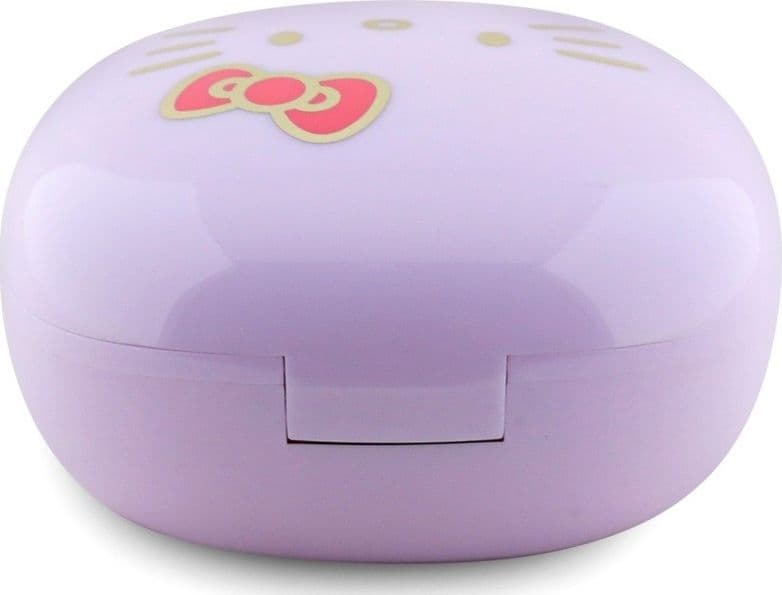 Hello Kitty O Glossy Finish - TWS Earbuds + Charging Case (Purple) - 3