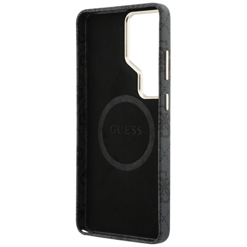 Guess 4G Triangle Logo MagSafe - Custodia per Samsung Galaxy S26 Ultra (Nero) - 7