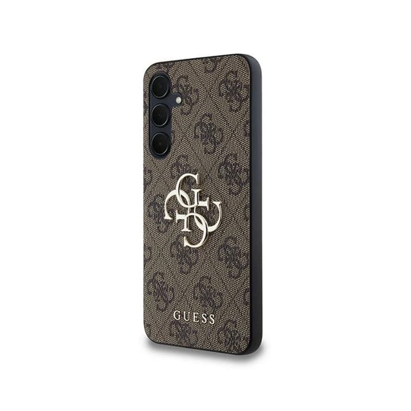 Guess 4G Big Metal Logo - Case Samsung Galaxy A35 5G (brown) - 2