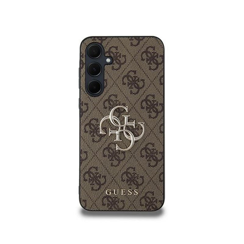 Guess 4G Big Metal Logo - Case Samsung Galaxy A35 5G (brown) - 11