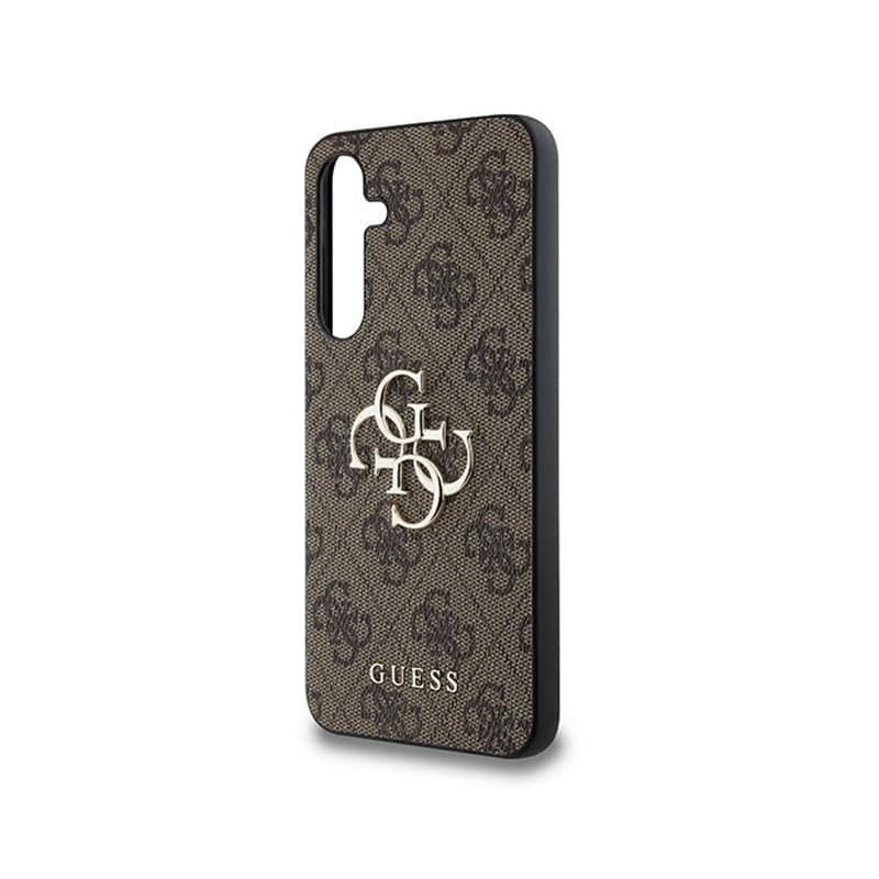 Guess 4G Big Metal Logo - Case Samsung Galaxy A35 5G (brown) - 14