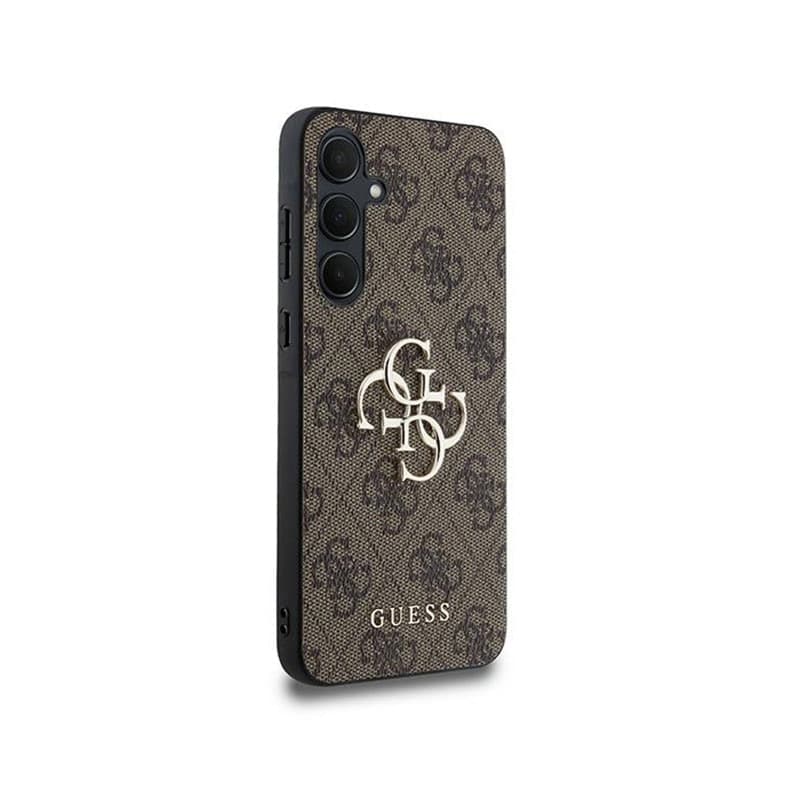 Guess 4G Big Metal Logo - Case Samsung Galaxy A35 5G (brown) - 4