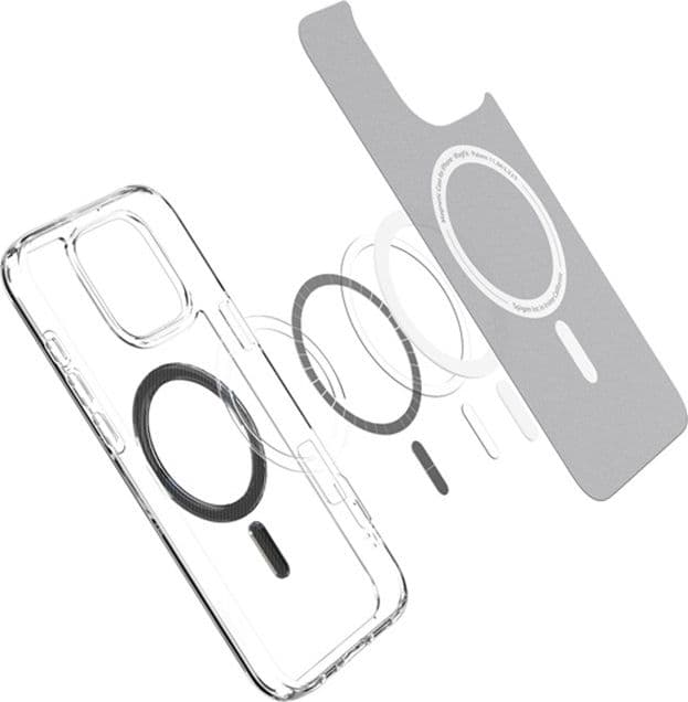 Spigen Ultra Hybrid Mag MagSafe - Case for iPhone 16 Pro Max (Carbon Fiber) - 5