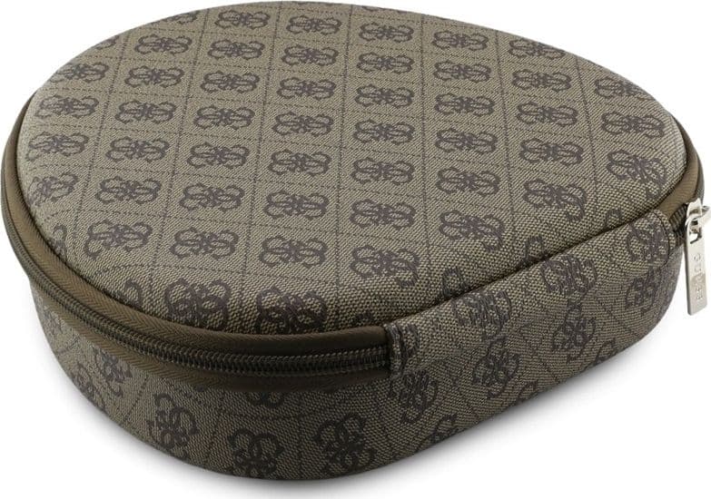 Cuffie circumaurali wireless Bluetooth V5.4 ENC con logo triangolare Guess 4G (marrone) - 6